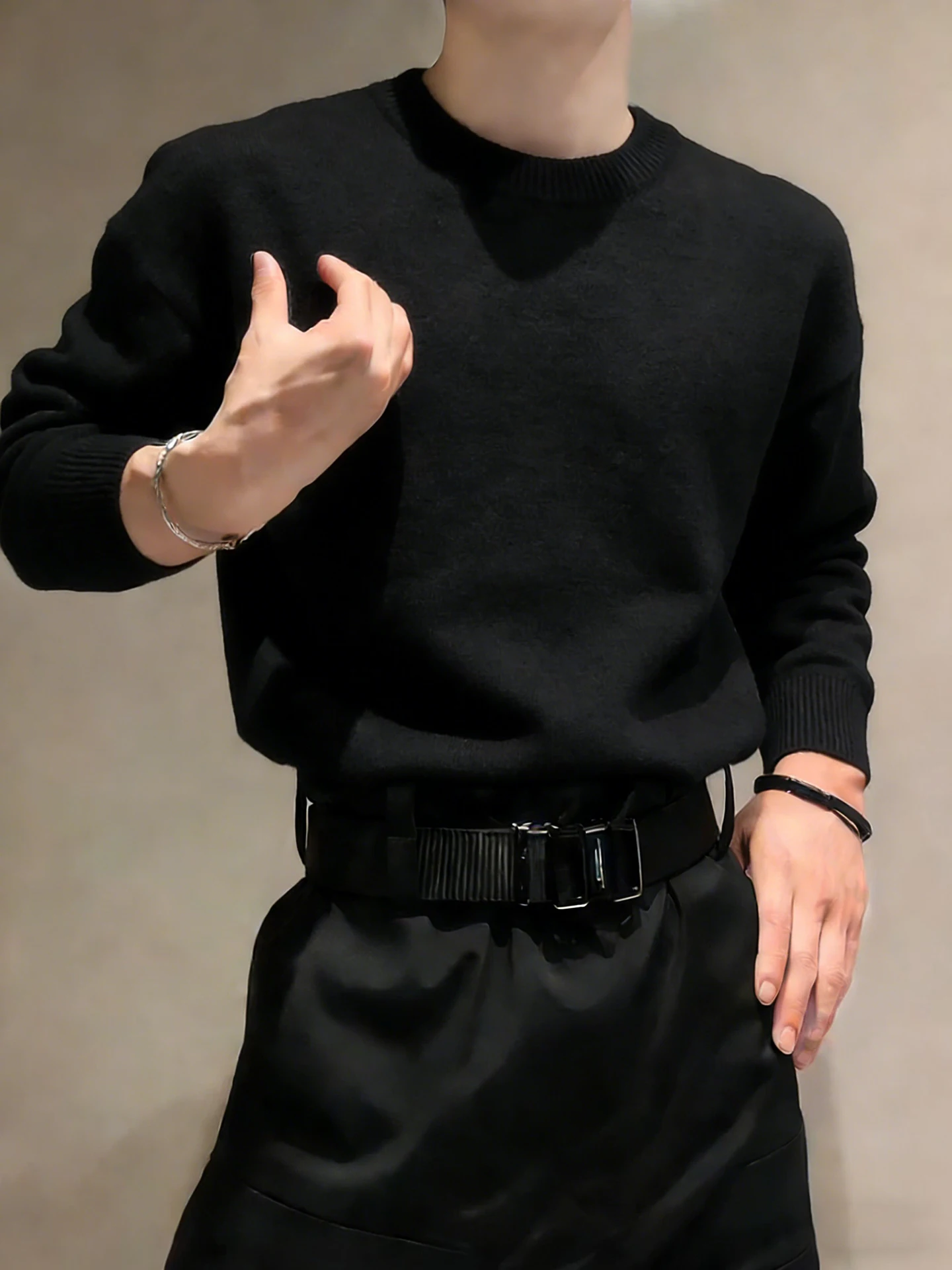 Мужской трикотажный джемпер American Style с круглым вырезом и флисовой подкладкой, повседневный, для ношения под одеждой, базовый слой, весна-осень, теплый, из мягкой ткани
Мужской трикотажный джемпер American Style с круглым вырезом и флисовой подкладкой, повседневный, для ношения под одеждой, базовый слой, весна-осень, теплый, из мягкой ткани