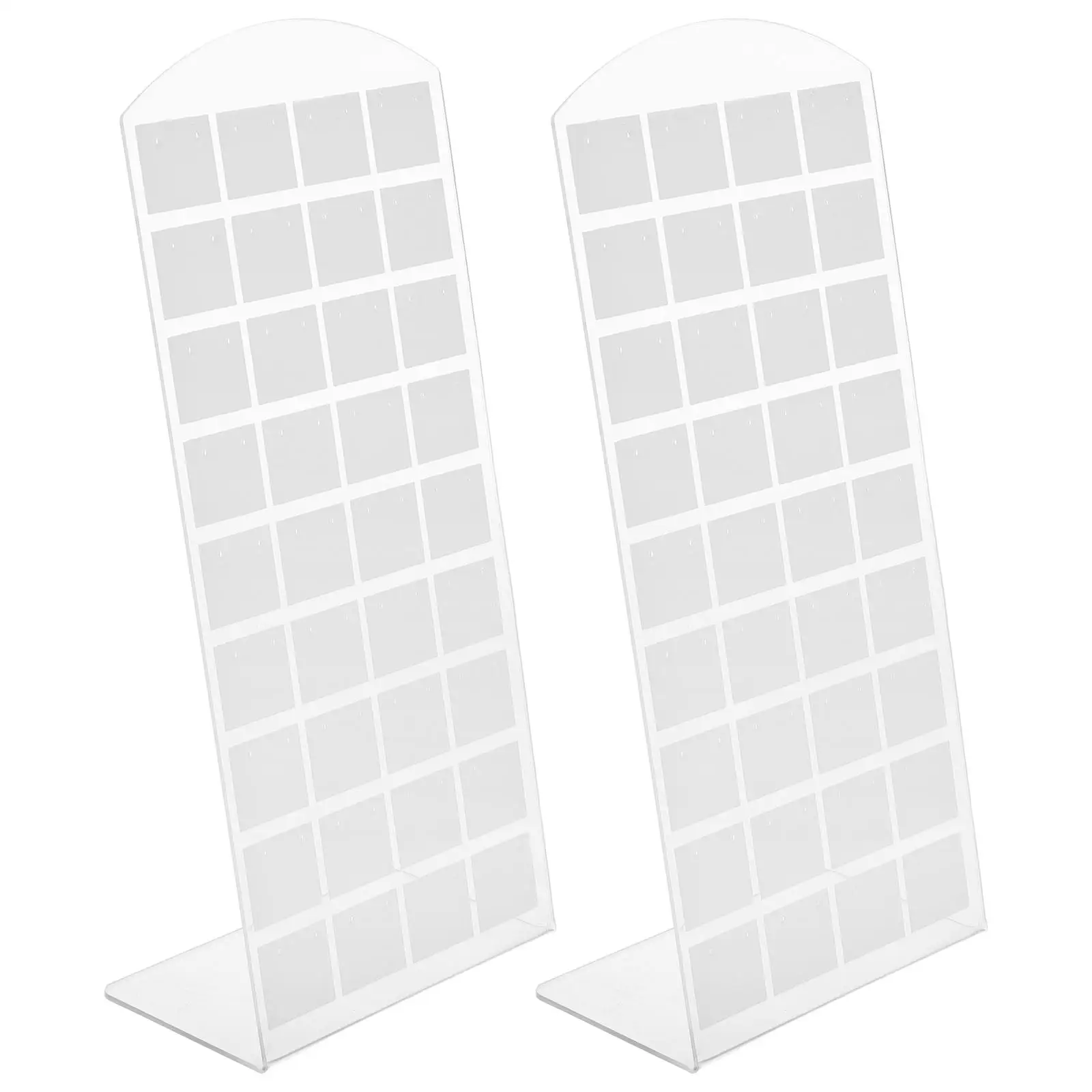 2 Pcs Earring Display Stand Holder Jewelry Storage Rack Organizer Plastic Stands Displays
2 Pcs Earring Display Stand Holder Jewelry Storage Rack Organizer Plastic Stands Displays