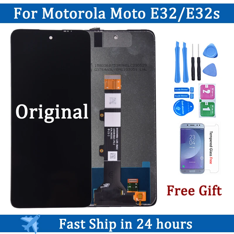 ЖК-дисплей 6,5 ''для Motorola Moto E32, сенсорный экран с дигитайзером в сборе, замена для Moto E32s, дисплей, оригинал
ЖК-дисплей 6,5 ''для Motorola Moto E32, сенсорный экран с дигитайзером в сборе, замена для Moto E32s, дисплей, оригинал