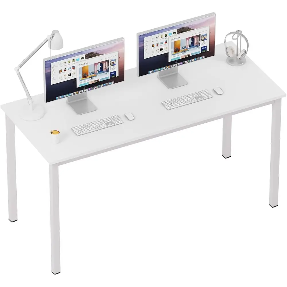 Large 63 Gaming & Office Desk, Sturdy White Computer Writing Desk with BIMA Certification
Large 63 Gaming & Office Desk, Sturdy White Computer Writing Desk with BIMA Certification