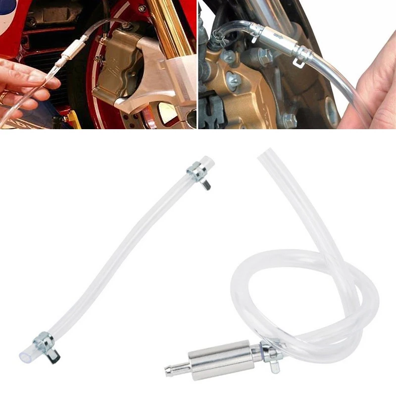 Hydraulic Brake Bleeder Tool Lockable Automotive Brake Fluid Bleeder Bleeding Hose With Non Return One Way Check Valve
Hydraulic Brake Bleeder Tool Lockable Automotive Brake Fluid Bleeder Bleeding Hose With Non Return One Way Check Valve
