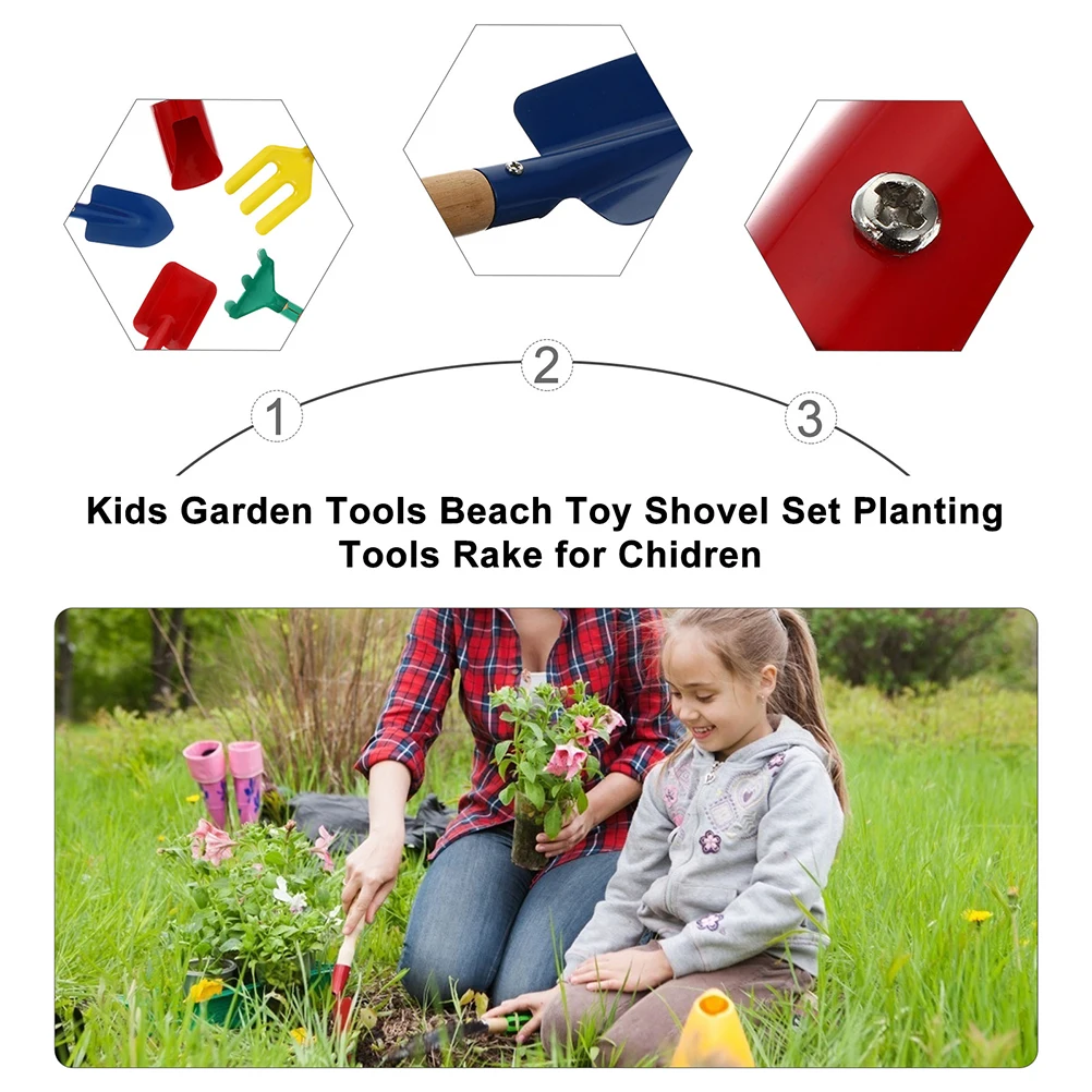 6 Pcs Garden Tool Set Gardening Toys Tools for Kids Accessories Watering Can Childrens
6 Pcs Garden Tool Set Gardening Toys Tools for Kids Accessories Watering Can Childrens