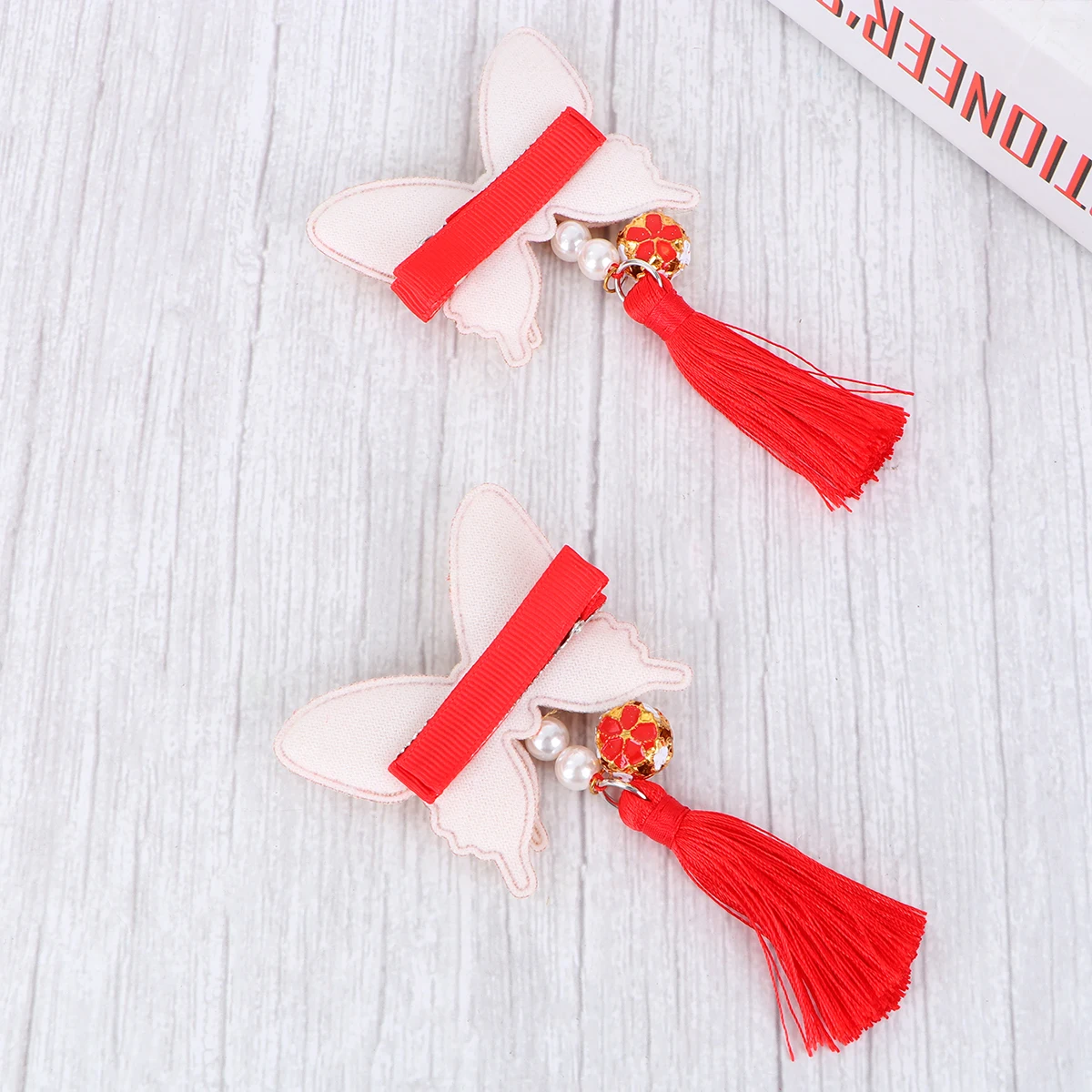 Chinese Style Hairpin Clips Tassel Accessories Girls for New Year Han Clothing 
Chinese Style Hairpin Clips Tassel Accessories Girls for New Year Han Clothing