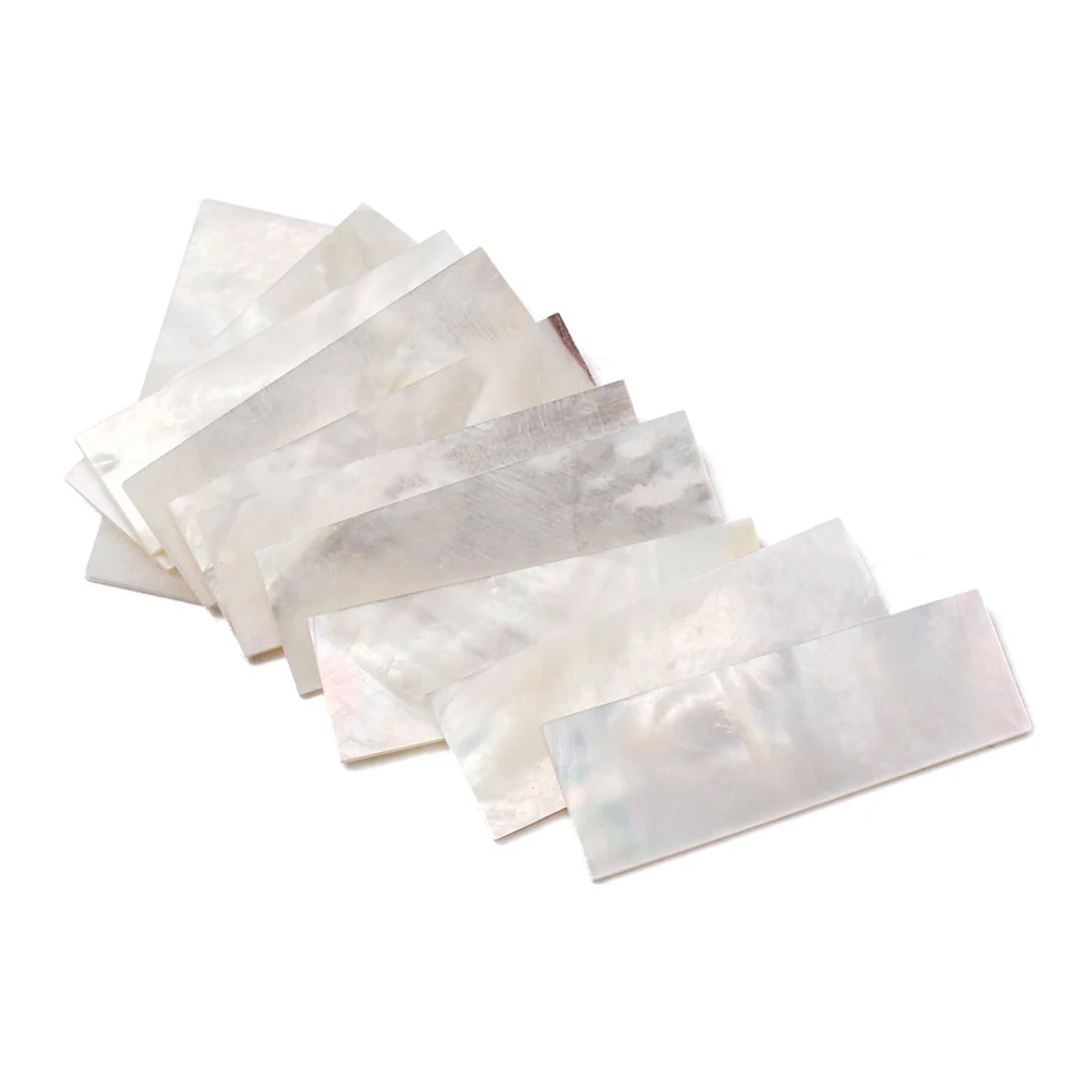 10 PCS White Shell Material Fretboard Inlay Markers Guitar Fingerboard Inlays Dot
10 PCS White Shell Material Fretboard Inlay Markers Guitar Fingerboard Inlays Dot