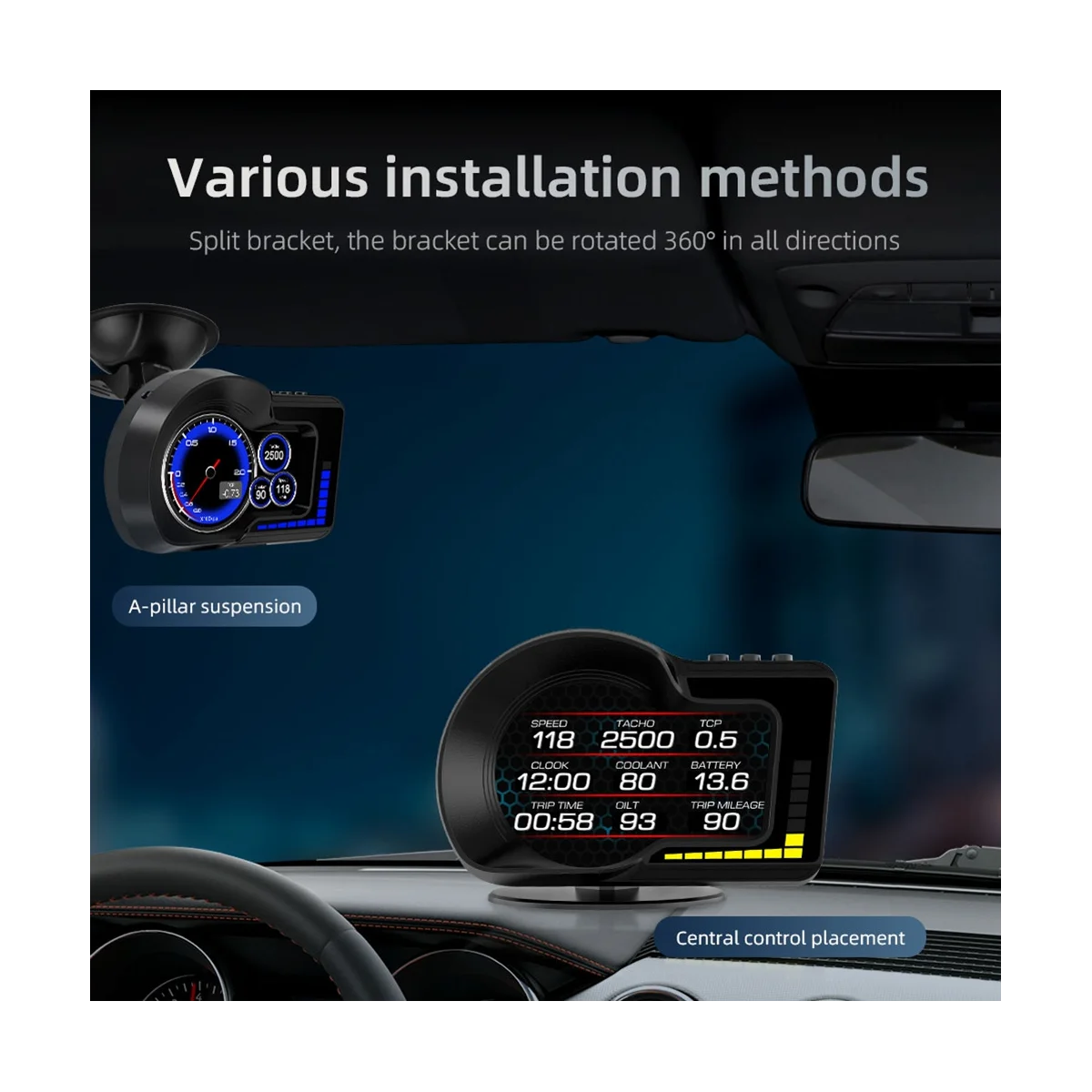 F15 Car Hud Heads Up Flat Screen Display Car Obd Lcd Inspection Dashboard Speedometer
F15 Car Hud Heads Up Flat Screen Display Car Obd Lcd Inspection Dashboard Speedometer
