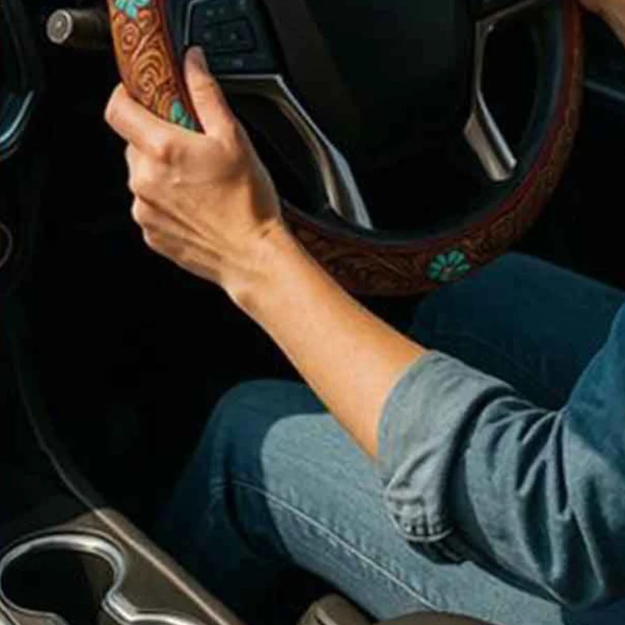 Western Cowboy Steering Wheel Cover Leather Cool Cowboy Interior Decor Wear-Resistant Breathable Steering Wheel Cover
Western Cowboy Steering Wheel Cover Leather Cool Cowboy Interior Decor Wear-Resistant Breathable Steering Wheel Cover