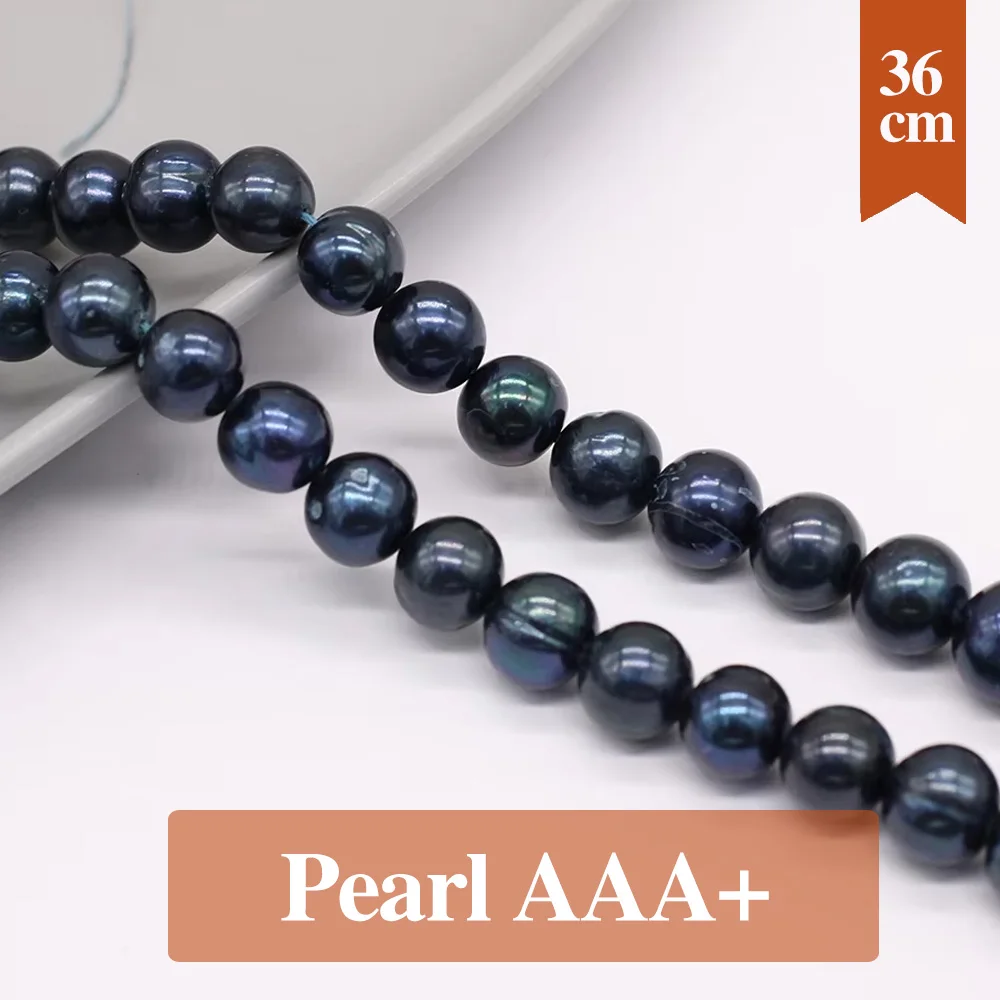 Gloss Natural Black Pearls Bead Round Real Freshwater Pearl Loose Spacer Beaded for Making Jewelry Necklace Bracelet Accessories
Gloss Natural Black Pearls Bead Round Real Freshwater Pearl Loose Spacer Beaded for Making Jewelry Necklace Bracelet Accessories