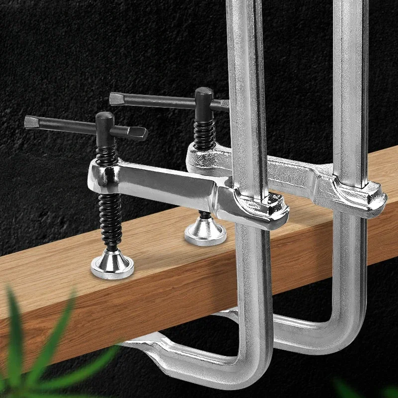 Multifunctional heavy-duty f-clamp woodworking puzzle clamp fast wood clamp f-type clamp F-shaped fixing clip woodworking clip
Multifunctional heavy-duty f-clamp woodworking puzzle clamp fast wood clamp f-type clamp F-shaped fixing clip woodworking clip