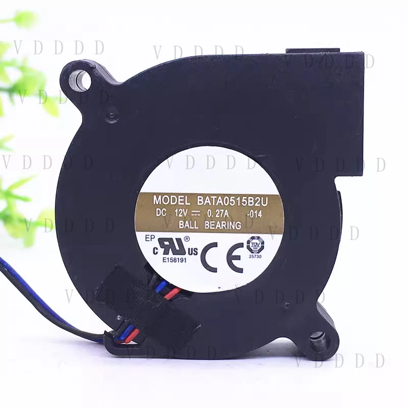 LL FOR 1PCS AVC BATA0515B2U DC12V 0.27A 3-wire cooling fan 5cm 5015
LL FOR 1PCS AVC BATA0515B2U DC12V 0.27A 3-wire cooling fan 5cm 5015