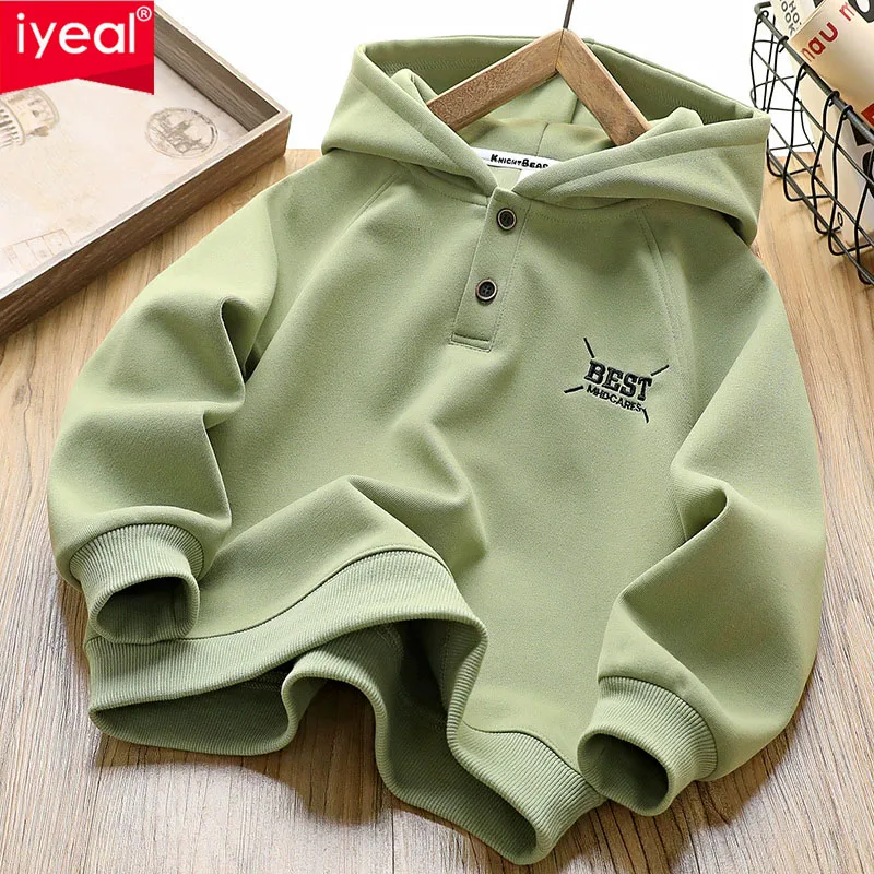 IYEAL Kids Boys' Sweatshirt Spring Hoodie 2025 New Children's Wear Casual Fashion Sportswear
IYEAL Kids Boys' Sweatshirt Spring Hoodie 2025 New Children's Wear Casual Fashion Sportswear
