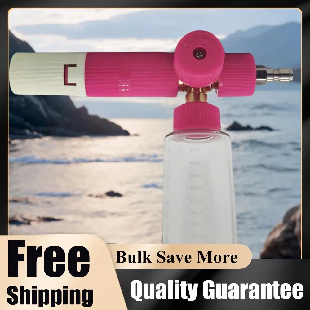 100ml Soap Foam Spray Bottle with 1/4 Inch Quick Connector Car Wash Foam Sprayer Foam Spray Pot for Cleaning Cars SUVs
100ml Soap Foam Spray Bottle with 1/4 Inch Quick Connector Car Wash Foam Sprayer Foam Spray Pot for Cleaning Cars SUVs