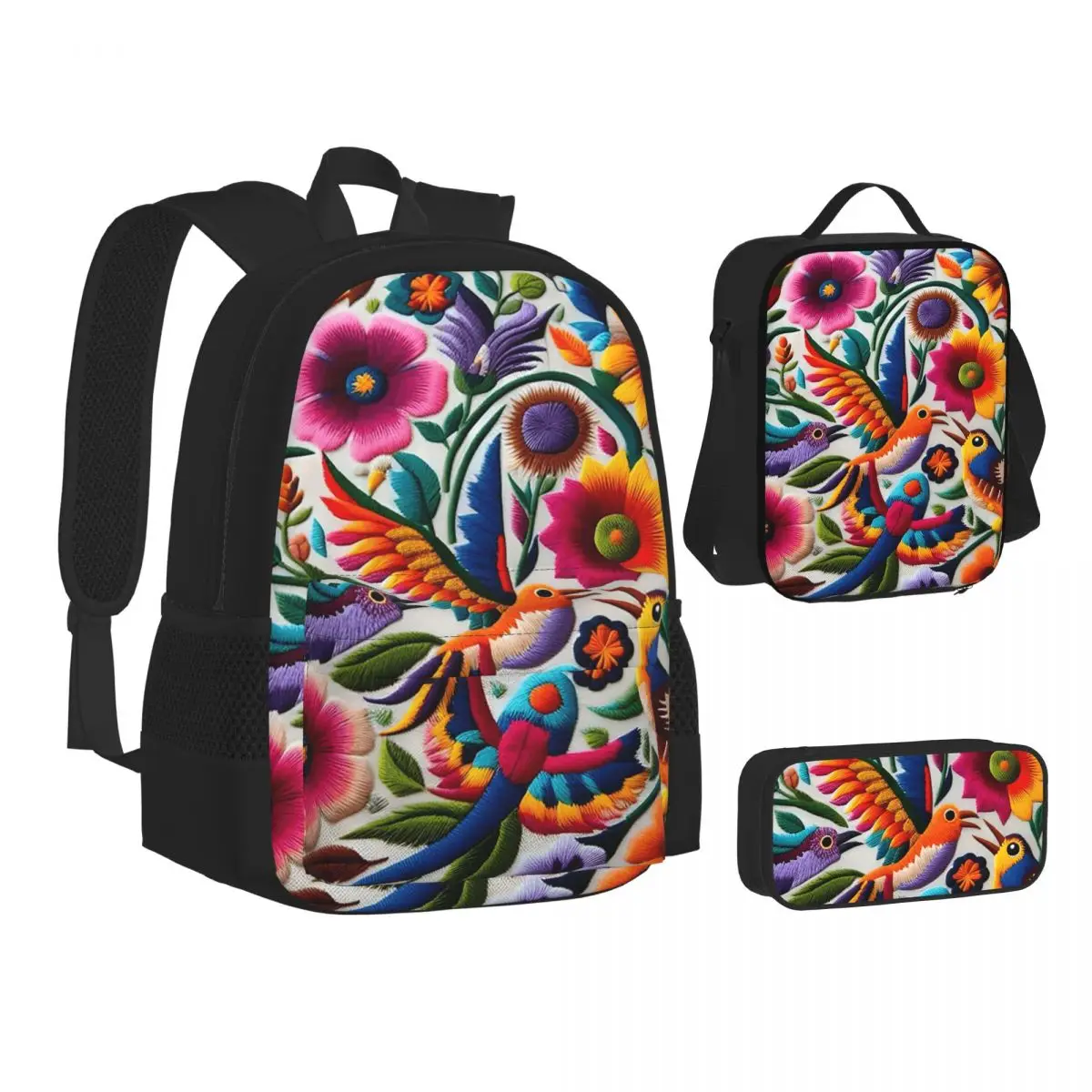 OTOMI FABRIC Backpacks Boys Girls Bookbag School Bags Children Rucksack Lunch Bag Pen Bag Three-Piece Set
OTOMI FABRIC Backpacks Boys Girls Bookbag School Bags Children Rucksack Lunch Bag Pen Bag Three-Piece Set