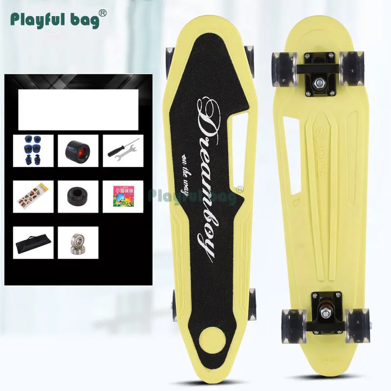 63x16.5CM Four-wheel skateboard children adult single rocker Fashion kids toys Durable Skateboard AMB195
63x16.5CM Four-wheel skateboard children adult single rocker Fashion kids toys Durable Skateboard AMB195