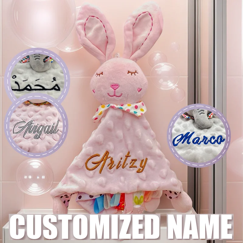 Personalized Baby Elephant Security Blanket Organic Cotton Comforter with Silicone Teether Hypoallergenic Newborn Gift
Personalized Baby Elephant Security Blanket Organic Cotton Comforter with Silicone Teether Hypoallergenic Newborn Gift