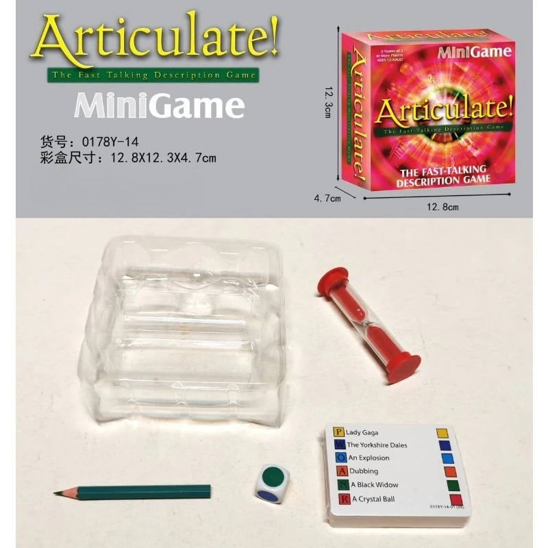 Искусно выражать мысли! Для детей - Скоростная игра на скорость реакции с описанием слов для детей 6-12 лет, развивает навыки общения через игру
Искусно выражать мысли! Для детей - Скоростная игра на скорость реакции с описанием слов для детей 6-12 лет, развивает навыки общения через игру