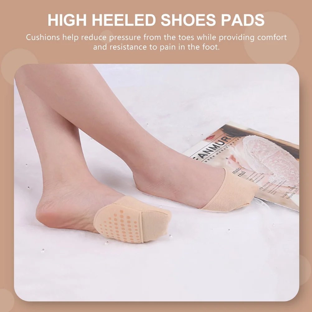 2 Pairs Foldable Anti Slip Silicone Socks Women Sponge Cushions Forefoot Half Breathable High Heels Pads Comfort Moisture
2 Pairs Foldable Anti Slip Silicone Socks Women Sponge Cushions Forefoot Half Breathable High Heels Pads Comfort Moisture