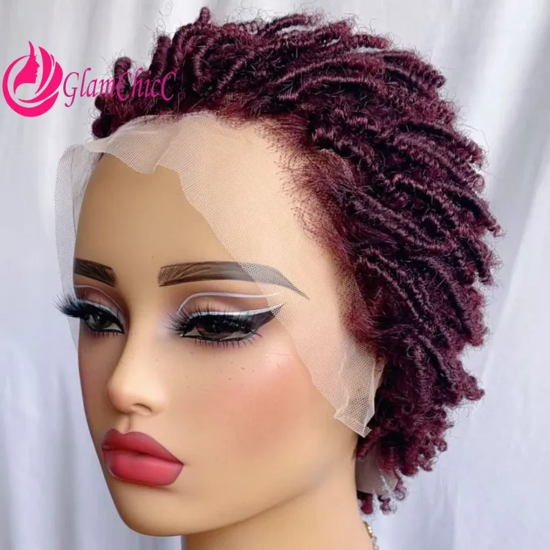 6inch 99J Afro Curly 13x4 Ear To Ear Lace Frontal Human Hair Glueless Wigs for Women Remy Hair Short Cut Lace Bob Wigs
6inch 99J Afro Curly 13x4 Ear To Ear Lace Frontal Human Hair Glueless Wigs for Women Remy Hair Short Cut Lace Bob Wigs