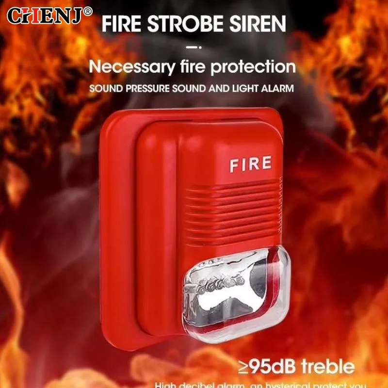 1Pcs Sound & Strobe Alert Security System 12V 24V Fire Alarm Warning Strobe Siren Horn For Home Office Hotel Restaurant
1Pcs Sound & Strobe Alert Security System 12V 24V Fire Alarm Warning Strobe Siren Horn For Home Office Hotel Restaurant