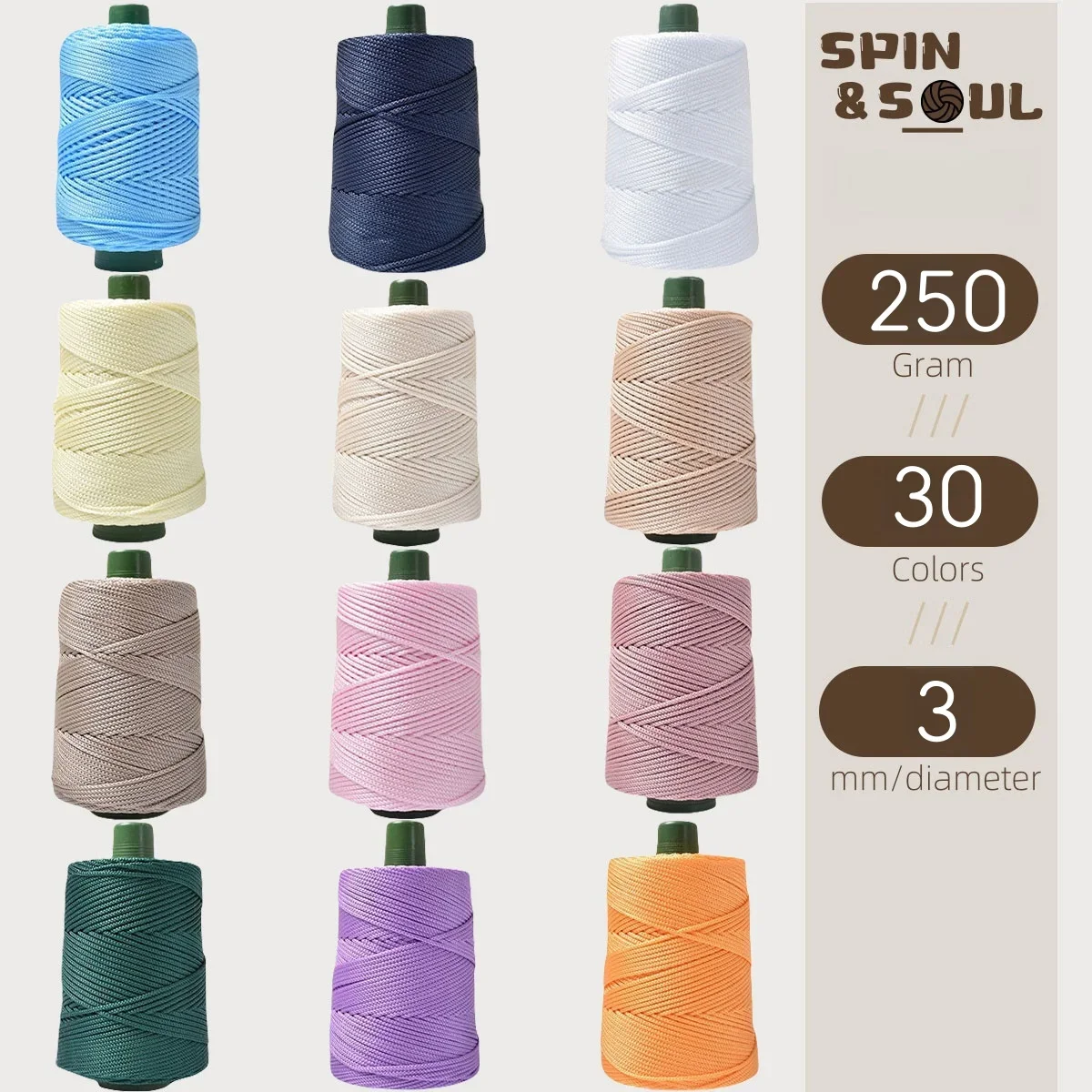 250g single ply yarn polyester yarn Assorted Colors Large capacity thick yarn to make sweaters hat clothes scarf
250g single ply yarn polyester yarn Assorted Colors Large capacity thick yarn to make sweaters hat clothes scarf