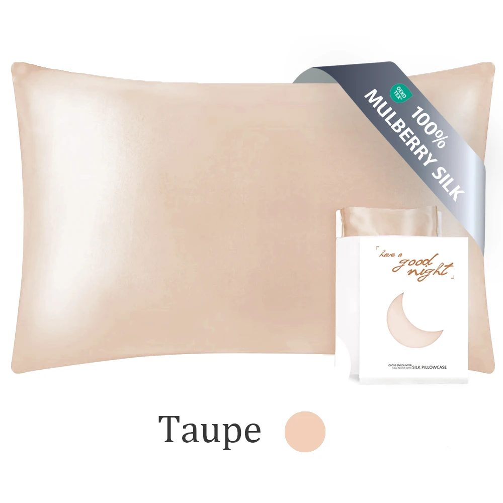 100% Natural Mulberry Silk Pillowcase With OEKO-TEX 22 Momme Silk PIllow Case Front in Real Silk & Back in Lenzing Tencel Fabric
100% Natural Mulberry Silk Pillowcase With OEKO-TEX 22 Momme Silk PIllow Case Front in Real Silk & Back in Lenzing Tencel Fabric