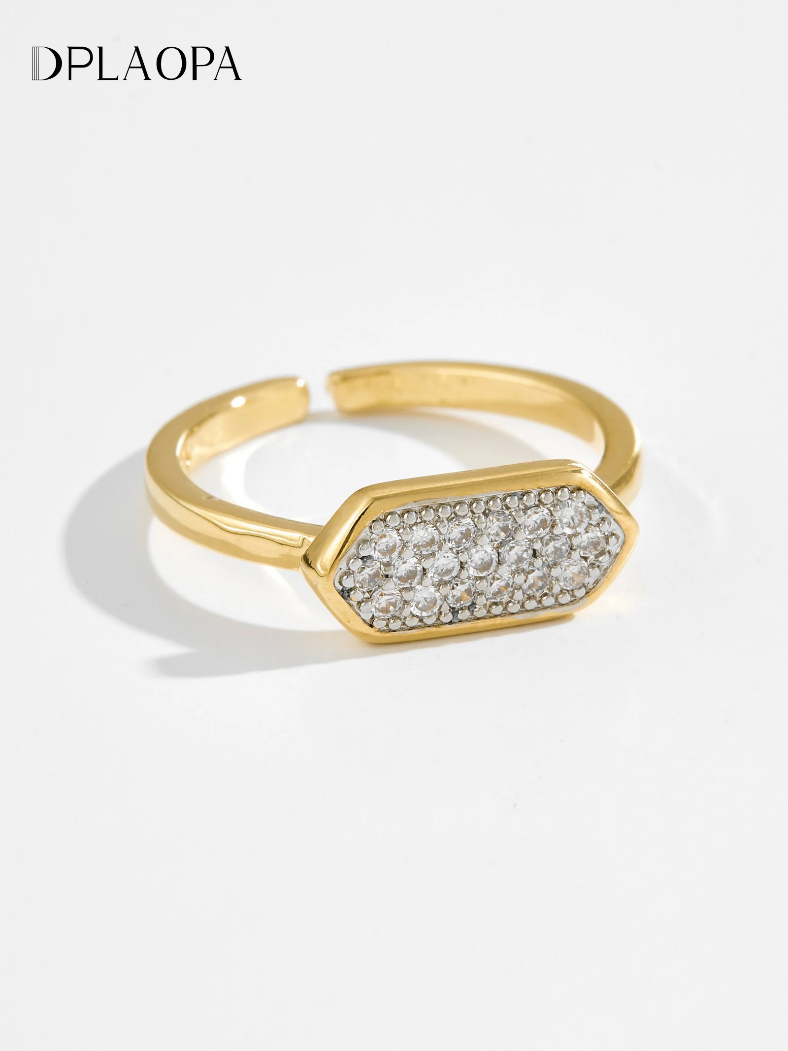 Кольцо DPLAOPA из стерлингового серебра 925 пробы с золотым цирконием и фианитами, регулируемое, для женщин, 2026, изысканное, для вечеринок, повседневное, ювелирное украшение, подарок
Кольцо DPLAOPA из стерлингового серебра 925 пробы с золотым цирконием и фианитами, регулируемое, для женщин, 2026, изысканное, для вечеринок, повседневное, ювелирное украшение, подарок