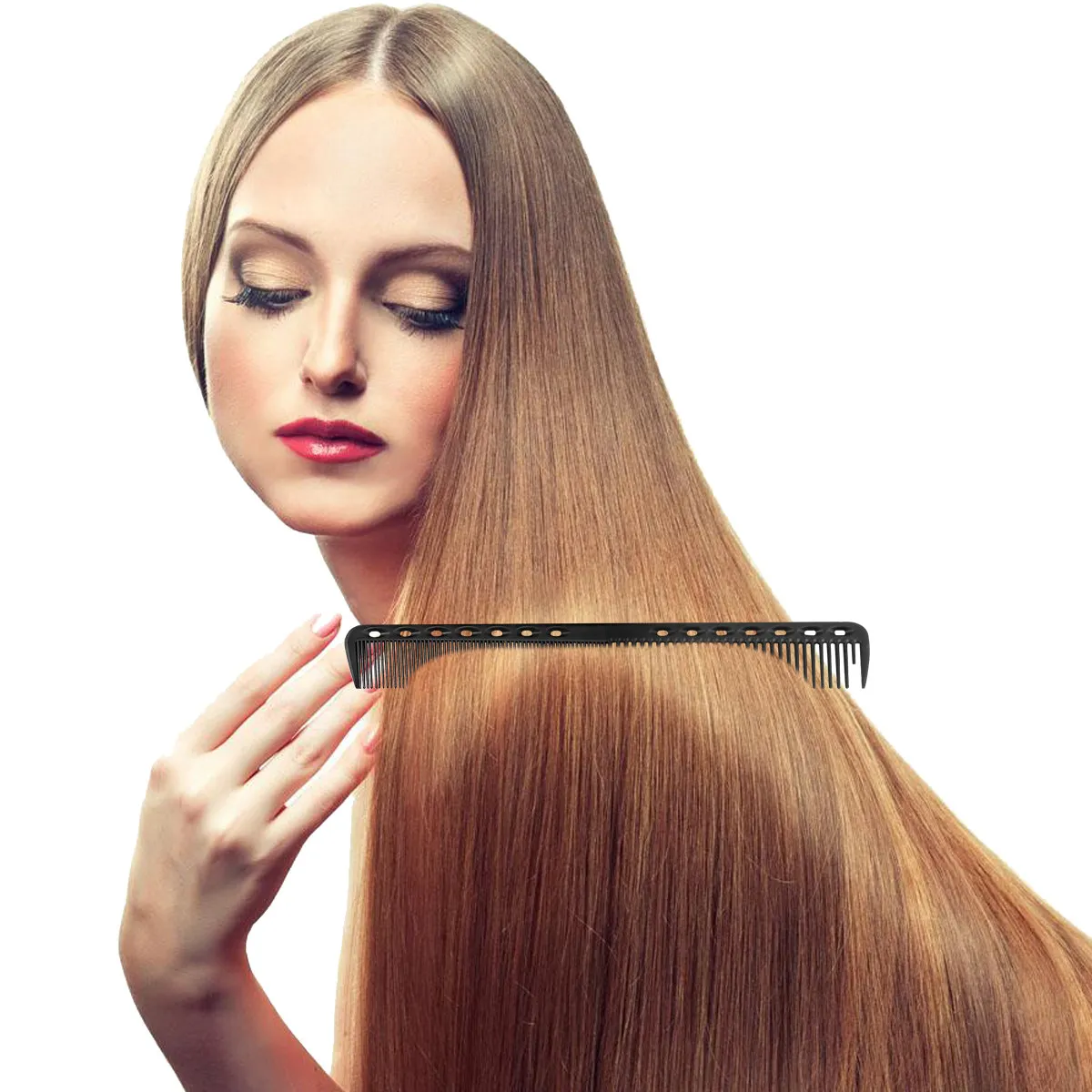 12Pcs Heat Resistant Carbon Fiber Combs Professional Haircut Tool for Men Women Haircut Accessories Hair Shearing Supplies
12Pcs Heat Resistant Carbon Fiber Combs Professional Haircut Tool for Men Women Haircut Accessories Hair Shearing Supplies