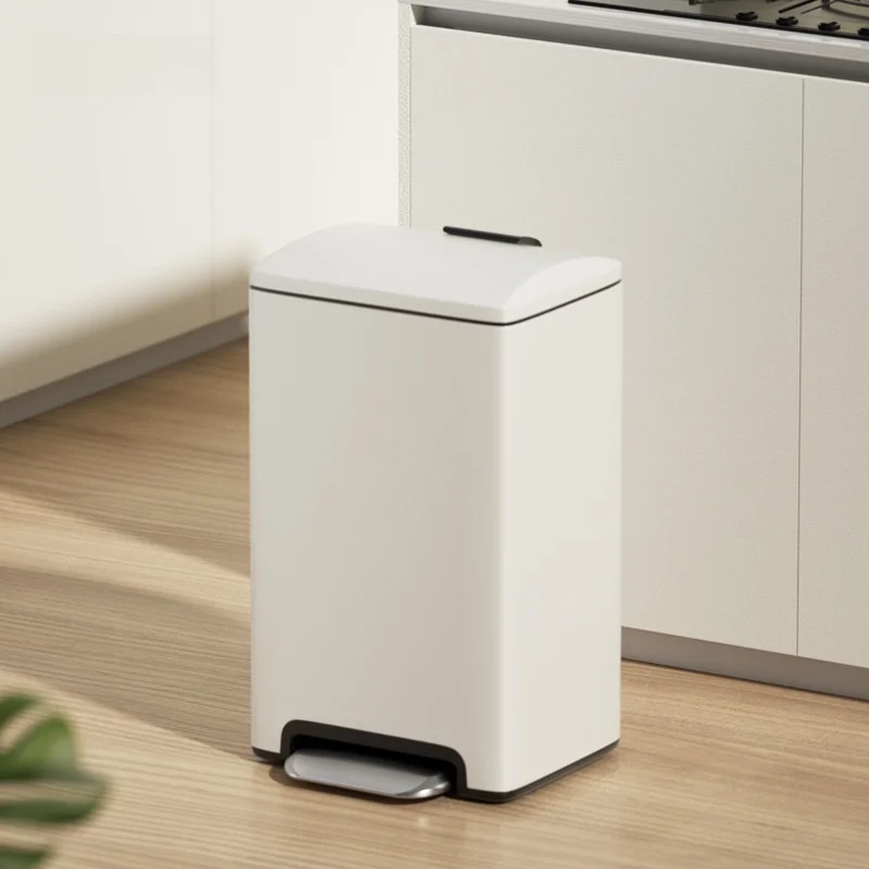 Large Capacity Stainless Steel Foot Pedal Trash Can 15L Kitchen Home Use Quiet Soft Close for Household Cleaning Tools
Large Capacity Stainless Steel Foot Pedal Trash Can 15L Kitchen Home Use Quiet Soft Close for Household Cleaning Tools