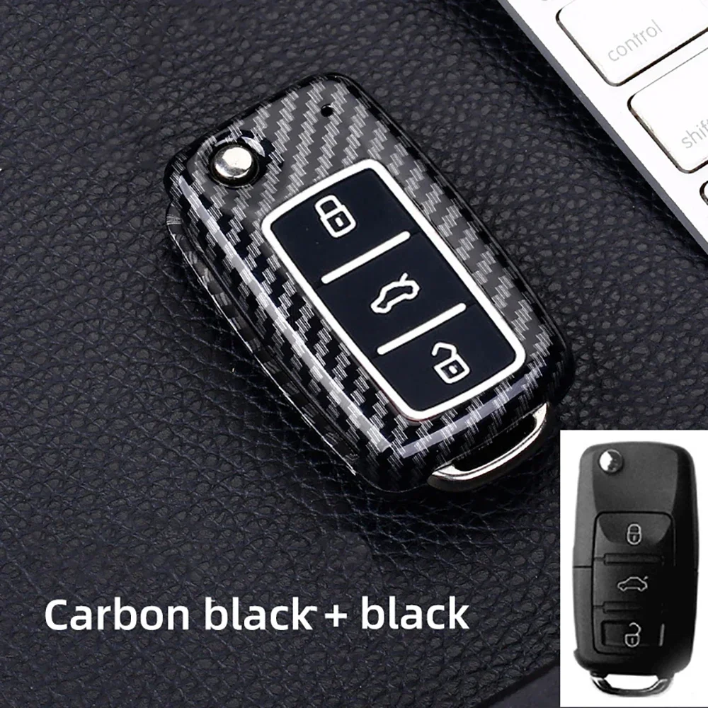 ABS Carbon Fiber Folding Car Key Case For VW Volkwagen Polo Bora Tiguan Passat Golf 6 Lavida Scirocco 3 Buttons Accessories
ABS Carbon Fiber Folding Car Key Case For VW Volkwagen Polo Bora Tiguan Passat Golf 6 Lavida Scirocco 3 Buttons Accessories
