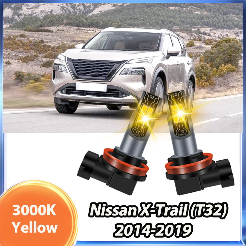 2pcs For Nissan X-Trail T32 2014-2019 H11 LED Fog Light 2014 2015 2016 2017 2018 2019 Canbus Accessories
2pcs For Nissan X-Trail T32 2014-2019 H11 LED Fog Light 2014 2015 2016 2017 2018 2019 Canbus Accessories