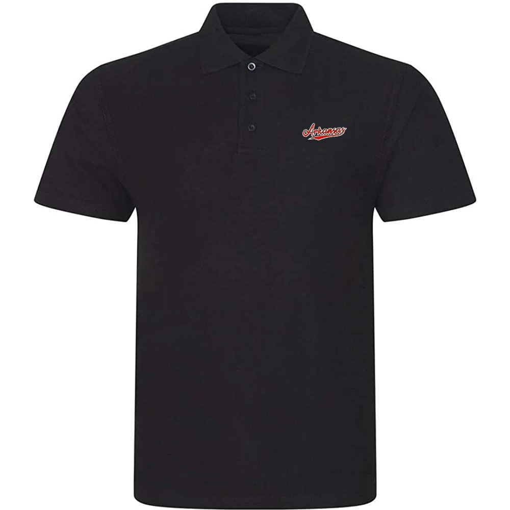 Lyprerazy Men's Casual Polo Shirt Arkansas - AR Embroidered Short Sleeve Golf Polo-Shirt
Lyprerazy Men's Casual Polo Shirt Arkansas - AR Embroidered Short Sleeve Golf Polo-Shirt