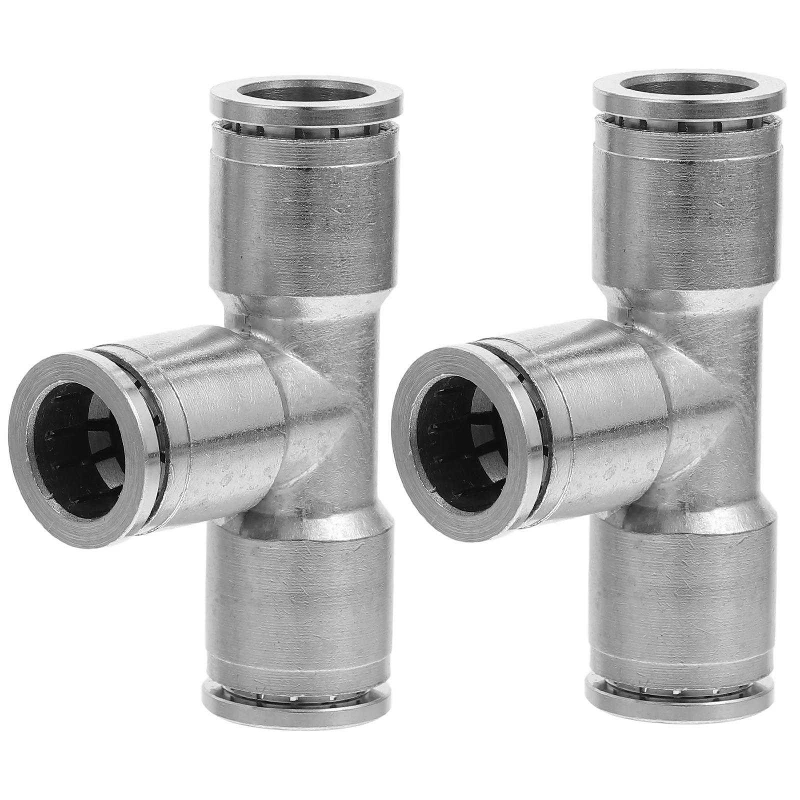 2 Pcs Tee Connection Accessories Air Fittings Piping Stainless Steel Quick Hose Copper
2 Pcs Tee Connection Accessories Air Fittings Piping Stainless Steel Quick Hose Copper