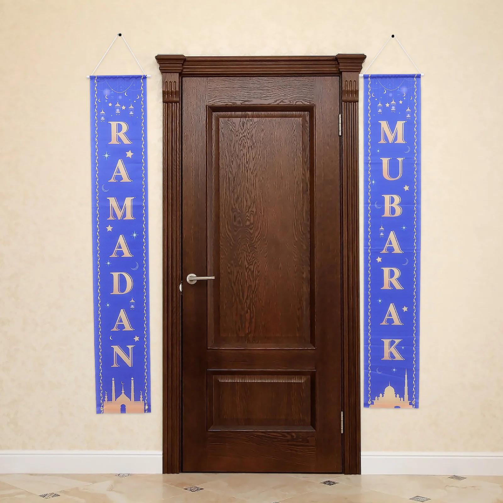 1Pair Muslim Ramadan Hanging Couplets Festival Banner Fabric Sign Party Decoration Backdrop Ornament Ramadan Couplets
1Pair Muslim Ramadan Hanging Couplets Festival Banner Fabric Sign Party Decoration Backdrop Ornament Ramadan Couplets