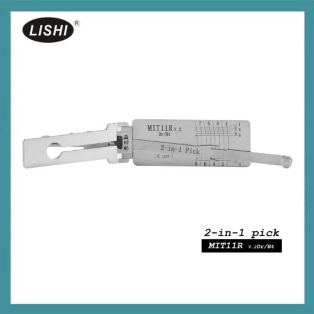 lishi 2 in 1 tool MIT11R V.2 Dr/Bt
lishi 2 in 1 tool MIT11R V.2 Dr/Bt