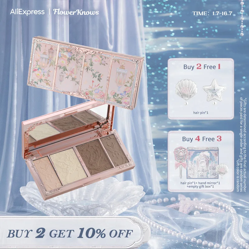 Flower Knows Butterfly Cloud Collar Collection Embossed Highlight & Contour Palette 16g
Flower Knows Butterfly Cloud Collar Collection Embossed Highlight & Contour Palette 16g