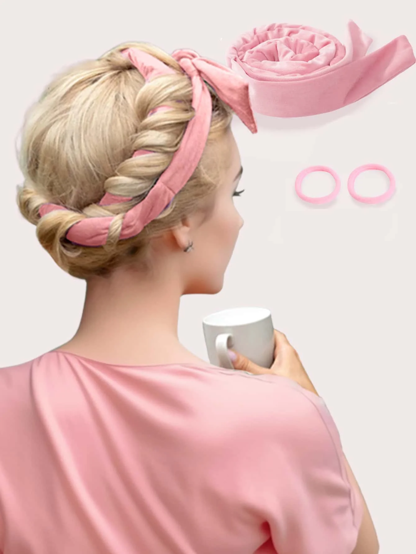 No-Heat Curling Hair Band, No-Heat Curling Hair Tie, Sleep Curling Hair Band, Natural Soft Wave DIY Curling Styling Tool, Curling Iron, No-Heat Curling, Curling Iron, Hair Products And Accessories, Suitable For Salons, Beauty Parlors, Back To School Seaso
No-Heat Curling Hair Band, No-Heat Curling Hair Tie, Sleep Curling Hair Band, Natural Soft Wave DIY Curling Styling Tool, Curling Iron, No-Heat Curling, Curling Iron, Hair Products And Accessories, Suitable For Salons, Beauty Parlors, Back To School Seaso