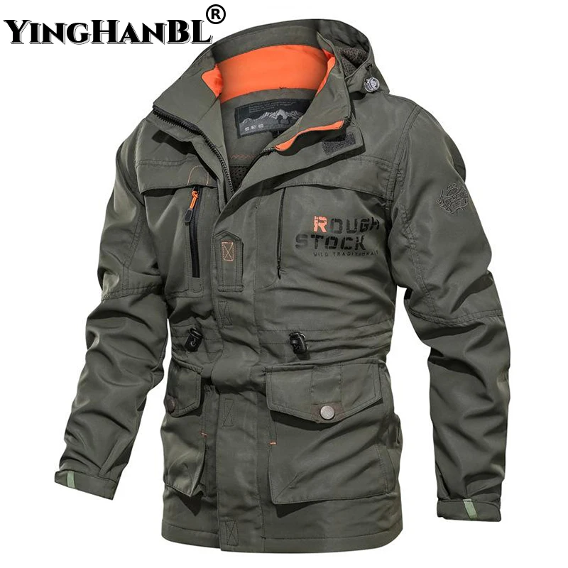 Breathable Bomber Jacket Men 2022 Spring Autumn Multi-pocket Military Tactical Jackets Windbreaker Mens Coat Outdoor Stormwear
Breathable Bomber Jacket Men 2022 Spring Autumn Multi-pocket Military Tactical Jackets Windbreaker Mens Coat Outdoor Stormwear