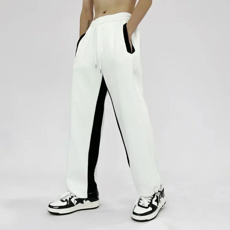 Мужские белые спортивные брюки большого размера, свободного кроя, осенние, новые, повседневные, длинные, модные, с манжетами, для отдыха
Мужские белые спортивные брюки большого размера, свободного кроя, осенние, новые, повседневные, длинные, модные, с манжетами, для отдыха