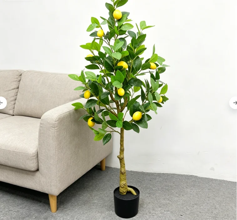 80cm Indoor Lemon Tree Artificial Green Plant Floor to Ceiling Potted Decor Nordic Ins Living Room Fake Flower Ornament
80cm Indoor Lemon Tree Artificial Green Plant Floor to Ceiling Potted Decor Nordic Ins Living Room Fake Flower Ornament