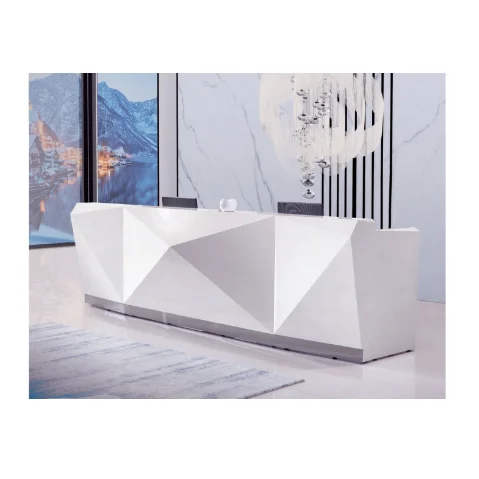 *Modern Minimalist Diamond-Shaped Office Reception Desk High-End Custom Front Desk for High-Class Office Building
*Modern Minimalist Diamond-Shaped Office Reception Desk High-End Custom Front Desk for High-Class Office Building