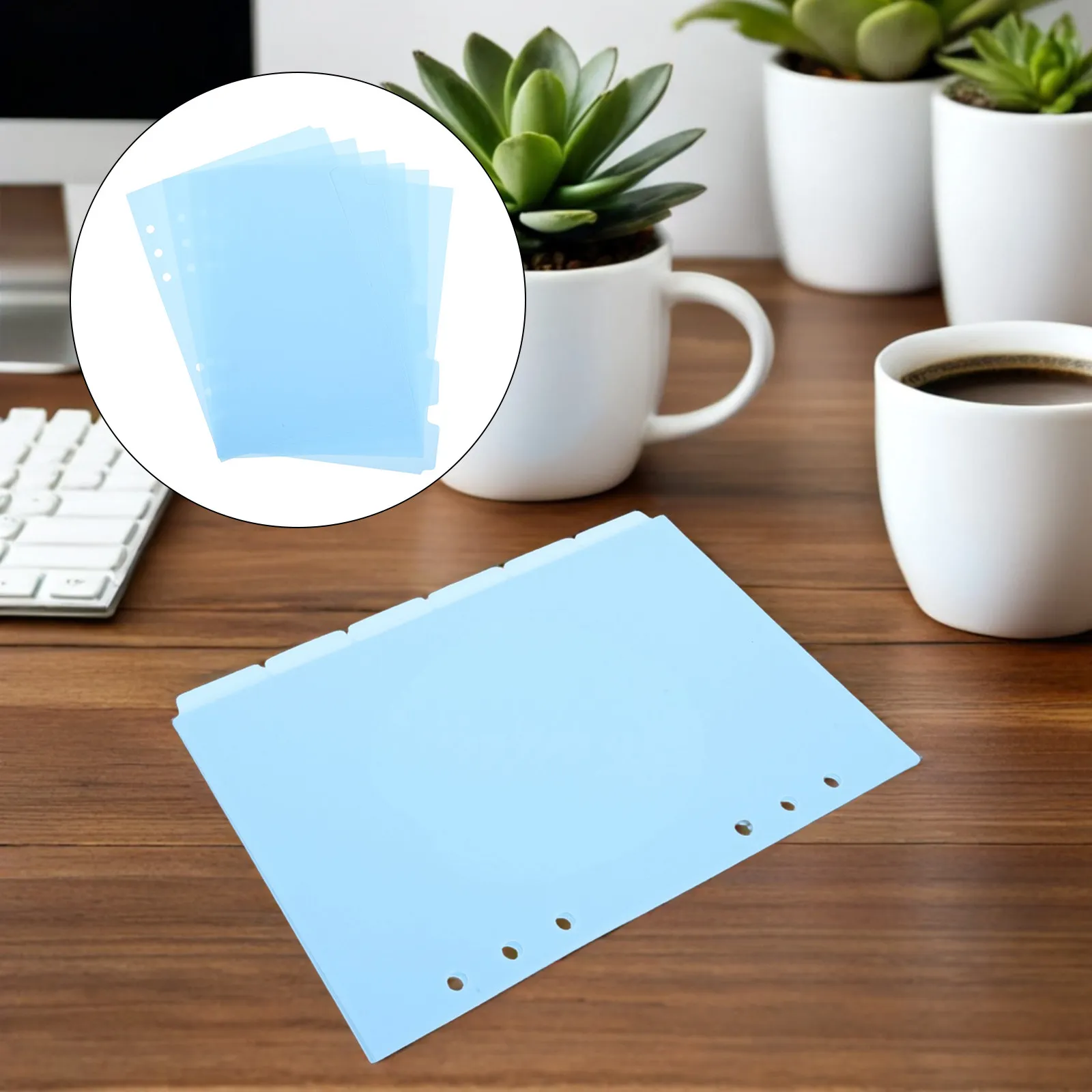 6Pcs Index Divider Pages Plastic Binder Dividers with Tabs 6 Holes File Separator Insert for Notebook Planner Work Study
6Pcs Index Divider Pages Plastic Binder Dividers with Tabs 6 Holes File Separator Insert for Notebook Planner Work Study