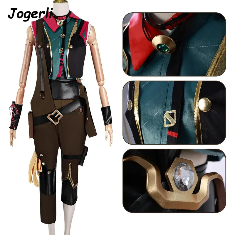 Jogerli Jinx костюмы для косплея LOL Coser женский тканевый парик для ролевых игр дизайн комплект костюм Halloweena;k6;8',
Jogerli Jinx костюмы для косплея LOL Coser женский тканевый парик для ролевых игр дизайн комплект костюм Halloweena;k6;8',