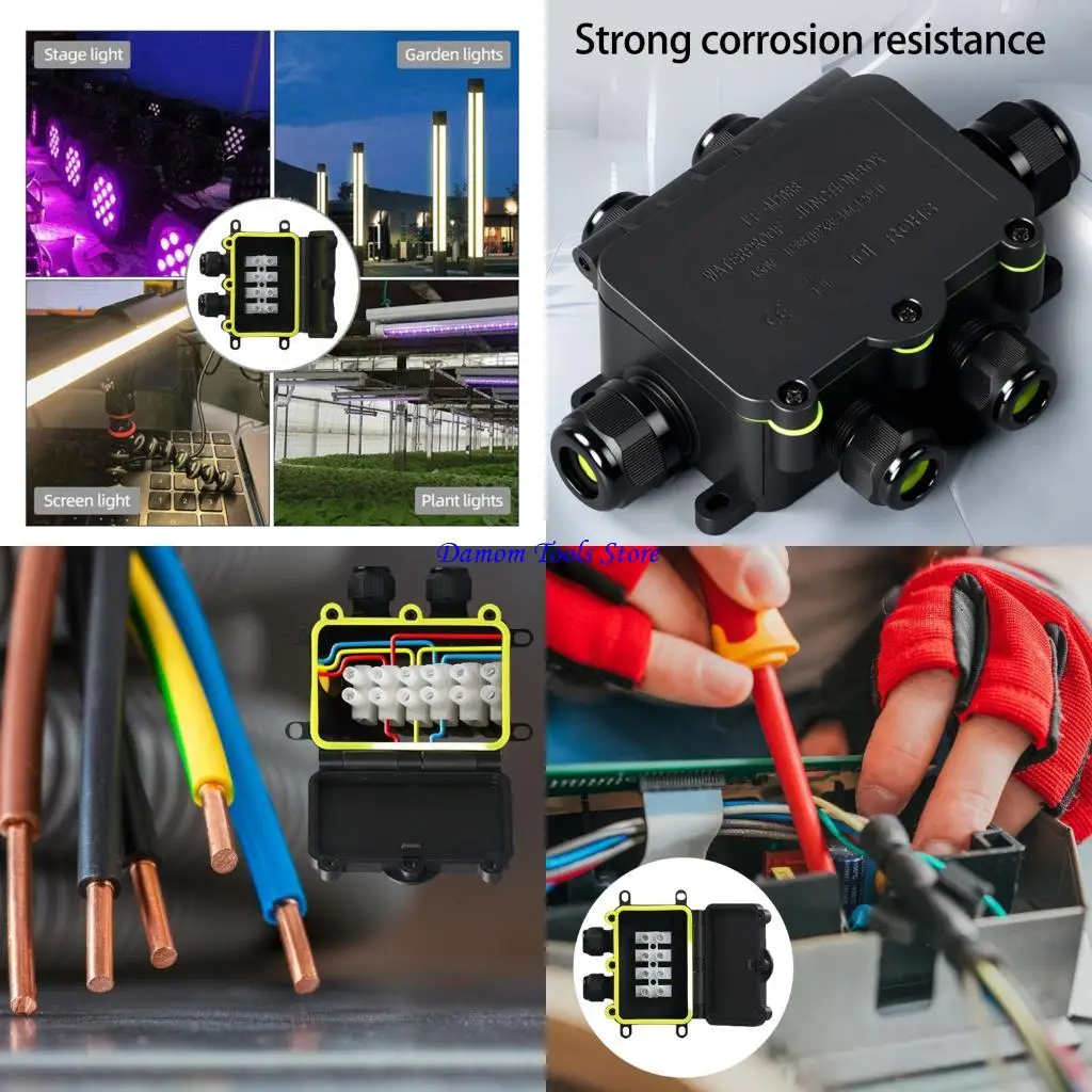 57BE Waterproof Junction Box Cable Sleeve Electrical Protections Box Cable Connector
57BE Waterproof Junction Box Cable Sleeve Electrical Protections Box Cable Connector