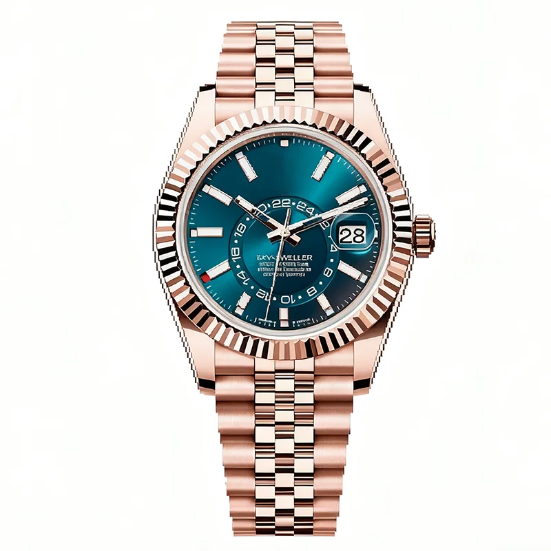 The watch features a luxurious round bezel design, making it suitable for formal occasions and a versatile, stylish accessory.
The watch features a luxurious round bezel design, making it suitable for formal occasions and a versatile, stylish accessory.