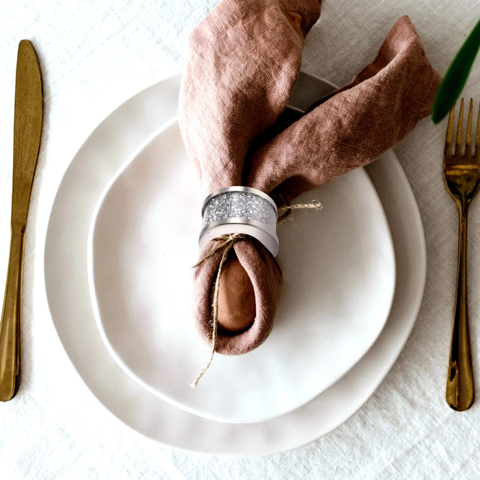 4Pcs Elegant Napkin Rings Crystal Diamond Decorative Serviette Buckles Party Table Decor Banquet Decoration Crystal Napkin Rings
4Pcs Elegant Napkin Rings Crystal Diamond Decorative Serviette Buckles Party Table Decor Banquet Decoration Crystal Napkin Rings