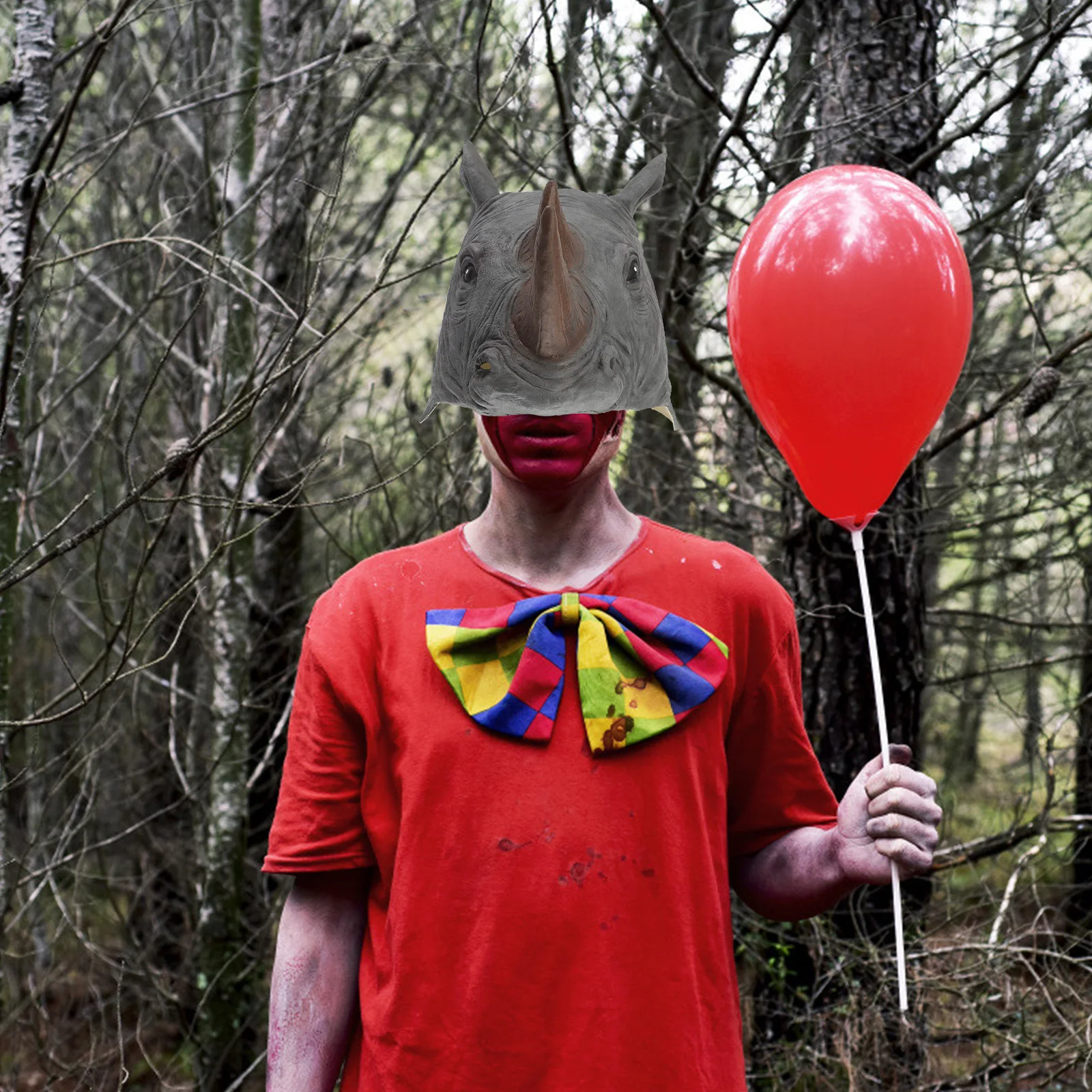 Latex Rhino Animal Headwear Durable Lightweight Halloween Cosplay Mask Party Prank Photo Props Funny Halloween Hat
Latex Rhino Animal Headwear Durable Lightweight Halloween Cosplay Mask Party Prank Photo Props Funny Halloween Hat