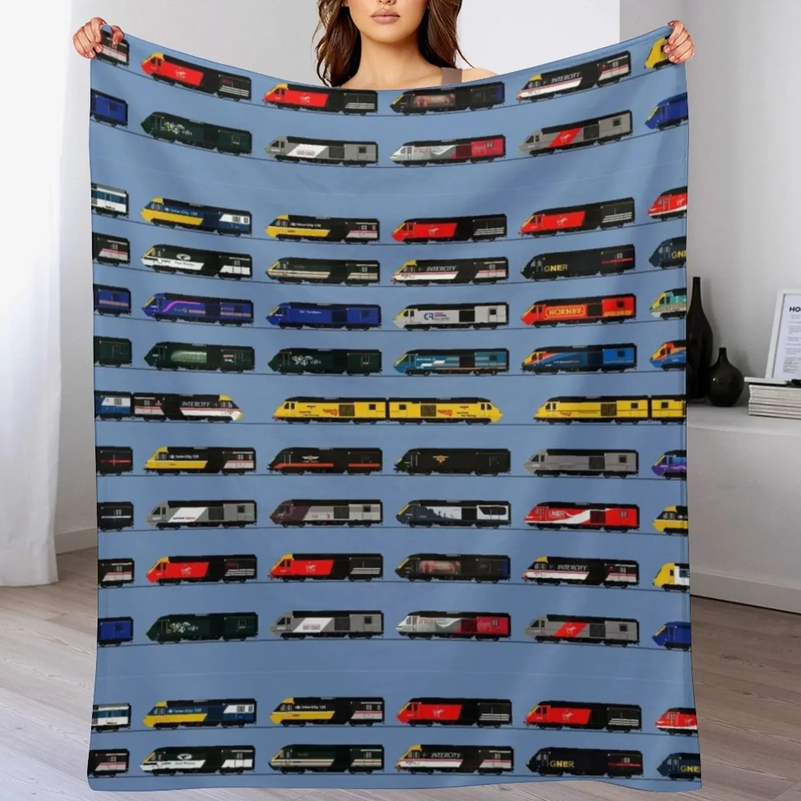 class 43 hst intercity 125 collection Throw Blanket Faux Fur Soft Warm Blanket for Bed
class 43 hst intercity 125 collection Throw Blanket Faux Fur Soft Warm Blanket for Bed