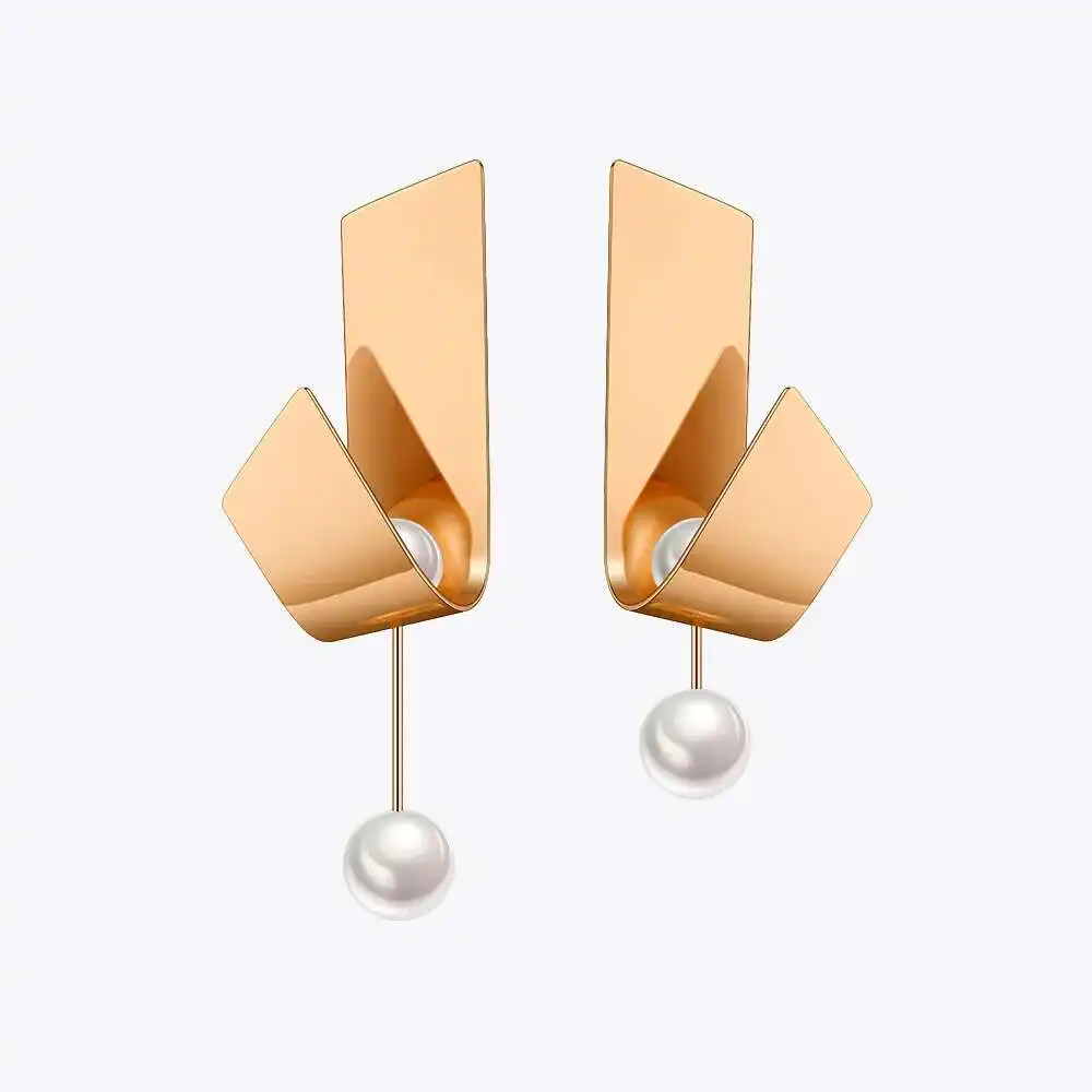 ENFASHION Trending Products Pearl Drop Earings Fashion Jewelry For Women Stainless Steel Earrings Brincos Christmas EFJ181055
ENFASHION Trending Products Pearl Drop Earings Fashion Jewelry For Women Stainless Steel Earrings Brincos Christmas EFJ181055