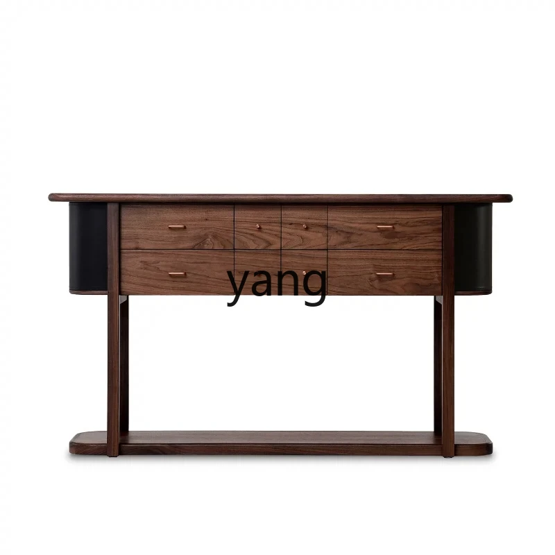LT Italian light luxury high-end decorative Xuanguantai walnut color home partition cabinet
LT Italian light luxury high-end decorative Xuanguantai walnut color home partition cabinet