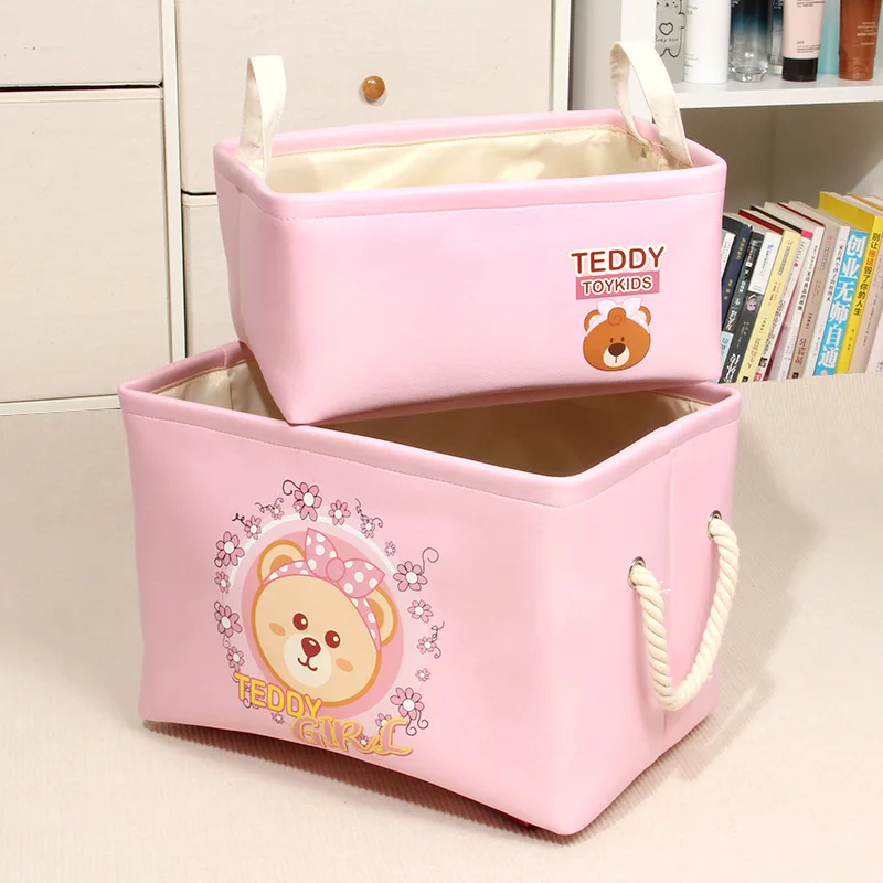 Cartoon Storage Basket, Thickened Large with Handle Sundries Storage, Home Daily Bedroom Wardrobe Clothing Storage Box
Cartoon Storage Basket, Thickened Large with Handle Sundries Storage, Home Daily Bedroom Wardrobe Clothing Storage Box