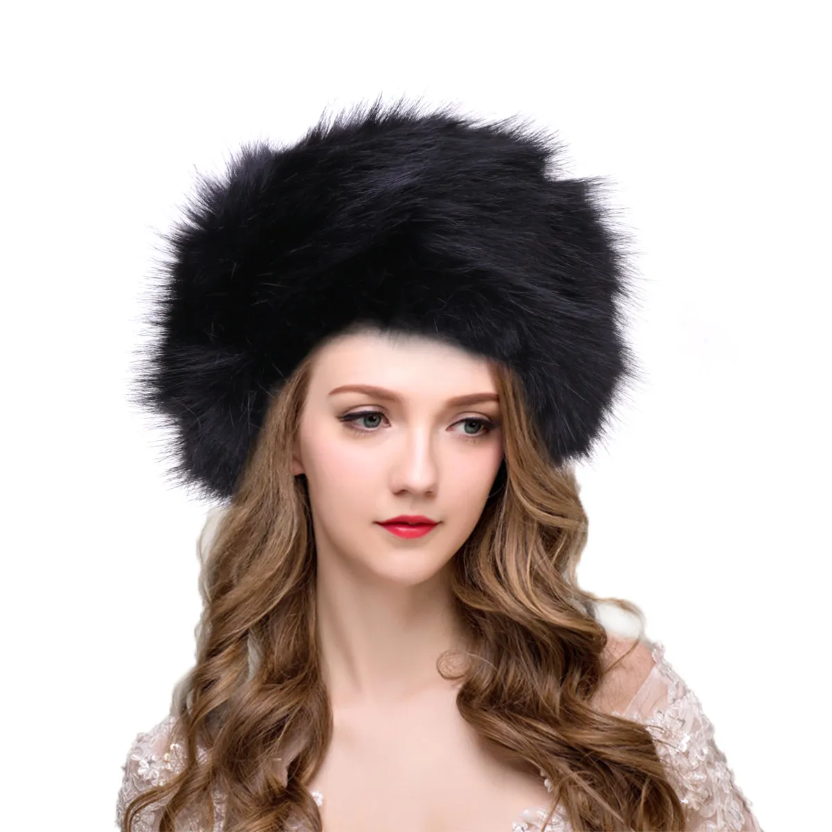 Черная зимняя шапка из искусственного меха для женщин, женские шапки, лыжная шапка с защитой ушей от холода
Черная зимняя шапка из искусственного меха для женщин, женские шапки, лыжная шапка с защитой ушей от холода